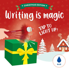 Boligrafo argitsua - Santa Claus - Writing is Magic