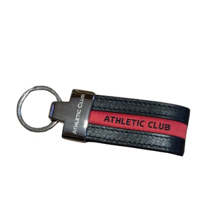 Larru beltzeko giltzatakoa gorriarekin 11012 Athletic Club