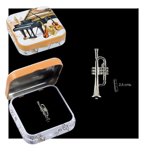 Regalo música: Pin Trompeta Instrumentos