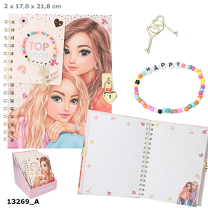 TOPModel egunerokoa giltzarrapoarekin eta eskumuturrekoarekin