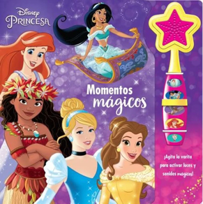 MOMENTOS MAGICOS - PRINCESAS DISNEY. LIBRO CON VARITA MAGICA