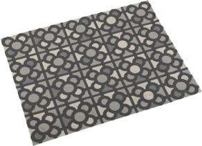 Mantel individual de tela Baldosa de Bilbao gris
