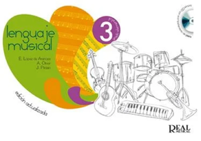 Libro Musica: Lenguaje musical 3 Edicion actualizada Lopez Arenosa, Oliver Pildain Edit Real Musical