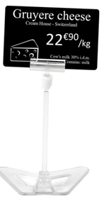 Soporte base cristal 12 cm