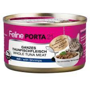 FELINE PORTA21 ATUN/GAMBAS 90GR