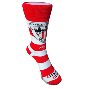 Calcetin Adulto Rayas con Escudo 35-40 Athletic Club