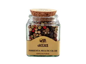 Pimienta Multicolor en grano ONENA 40 gr. 