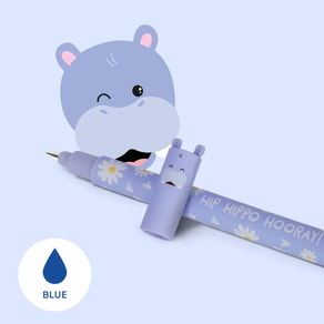 Bolígrafo de Gel Borrable Hippo «Hip Hippo Hooray!» - Erasable Pen