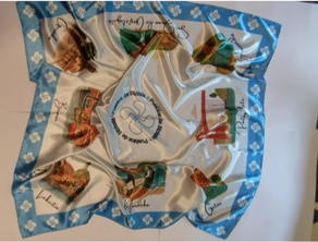 Pañuelo satén, pueblos de Bizkaia