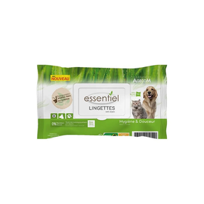 Toallitas higiénicas aloe vera essentiel 50 uds