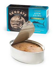 Atún Claro en aceite oliva Serrats