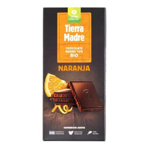 Chocolate Negro 70%  Naranja Bio 100G
