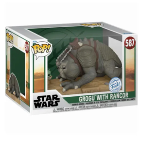 FUNKO POP Grogu con Rancor - Star Wars Edición Especial 25cm 