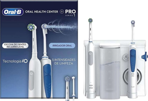 CEPILLO DENT ORAL B PRO1 BLANCO + IRRIGADOR