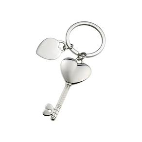 Llavero llave corazón