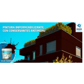 Pintura Exterior PLASTIKRIL MARRON  Satinada (4 l)