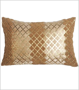 Funda de cojin Luxy Gold