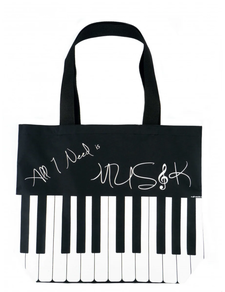 Regalo música: Bolso piano All I need is Musik