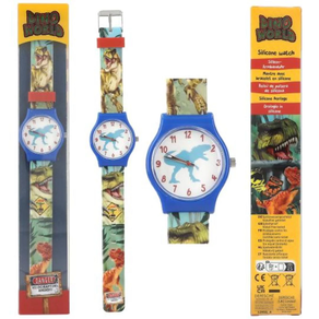 Reloj de silicona Dino World AZUL 