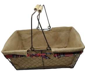 Sareta-saskia, jutez forratua