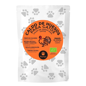Caldo de huesos de pavo para gatos Pet'bel