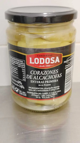 Corazones de Alcachofas en Mitades Lodosa 10-12 frutos