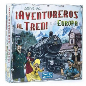Aventureros al tren Europa Juego de mesa