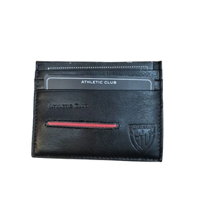 Tarjetero Negro Cuero 41012 Athletic Club