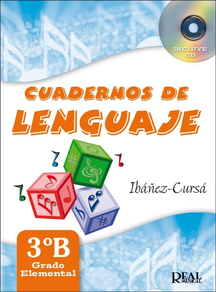 Libro de musica: Cuaderno lenguaje musical 3 B con CD grado elemental Ibáñez Cursa Real Musical