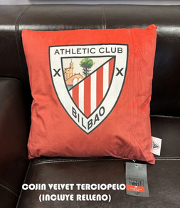 Cojin terciopelo Athletic Club 45x45