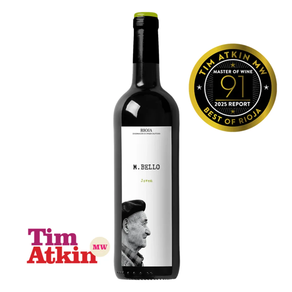 CAJA 12 BOTELLAS DE VINO JOVEN BELLO BERGANZO