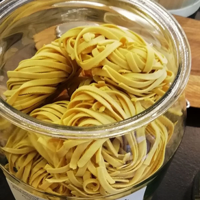Pasta ecológica Nidos de tagliatelle cúrcuma. Martinelli (500 gr)