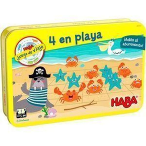 4 en playa - Juego de mesa de Haba