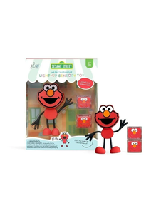 ELMO PERTSONAIAREN SETA + 2 KUBOAK ARGI GORRIA - Glo Pals