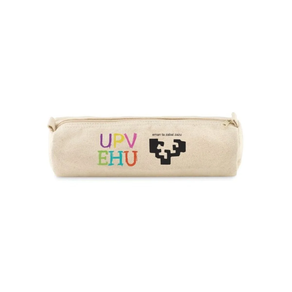 ESTUCHE DE ALGODÓN CON CREMALLERA UPV/EHU