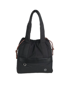 TOTE NYLON, ZAKU-ITXITURA, KOLORE BELTZA