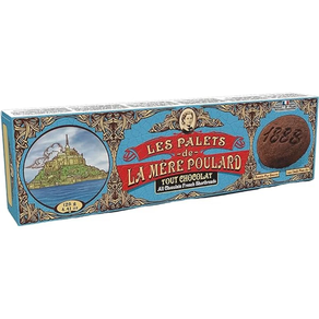 Galletas puras de mantequilla salada y chocolate 125grs