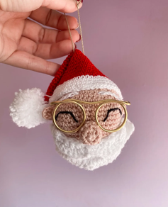 Bola de navidad de Papa Noél