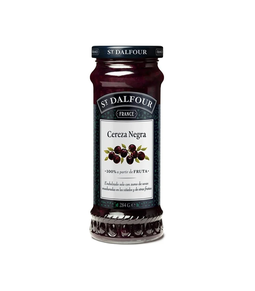 Mermelada de Cereza Negra ST. DALFOUR 284 gr. | 100% fruta, sin azúcar añadido