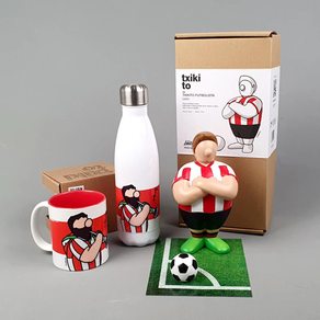 Pack figura botella taza “El León”