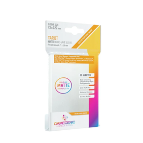 MATTE TAROT-SIZED SLEEVES 73X122MM (50)