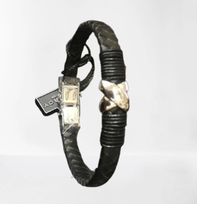 Pulsera Viceroy cuero negro