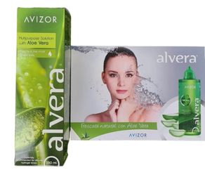 ALVERA LÍQUIDO LIMPIEZA LENTILLAS. 350ml. 