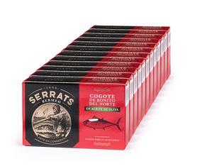 Conserva de Cogote de Bonito del Norte en aceite de oliva - 12 latas - SERRATS