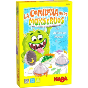 La comilona de los monstruos - Juego de mesa infantil - Haba