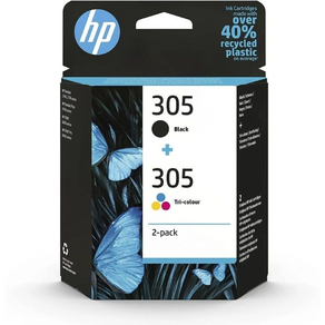 Jatorrizko tinta-kartutxoa HP 305 zk. Multipack/Beltza/Tricolor