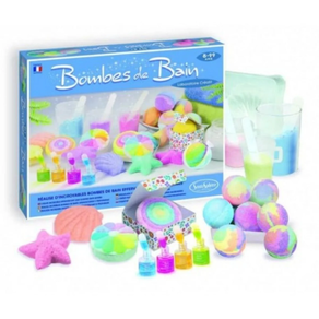 Laboratorio de bombas de baño