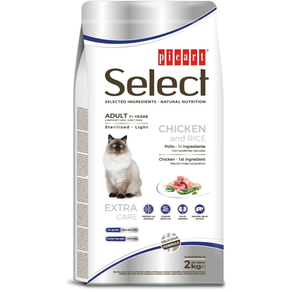Select CAT ADULT 7+ YEARS Chicken and Rice Sterilised � Light 2K Picart 