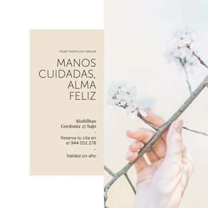 Ritual manicura natural “manos cuidadas, alma feliz”