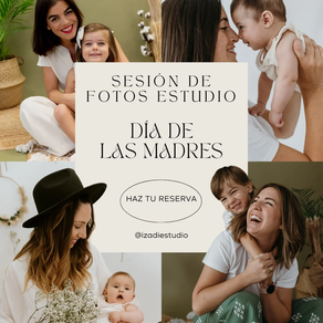 Sesión fotográfica día de las madres